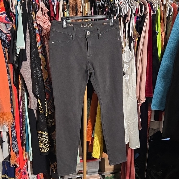 DL1961 Women's Charcoal Skinny Jeans